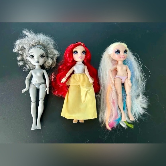 Rainbow high dolls lot of 3 Ruby Anderson/Nicole Steele/Amaya Raine - Picture 1 of 8